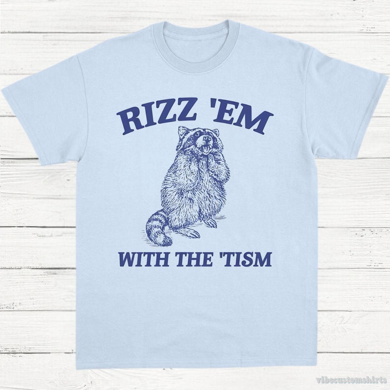 Rizz Em With The Tism Retro Shirt product image 4