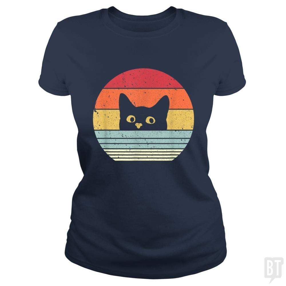 Cat Retro Style - tshirt product image 7