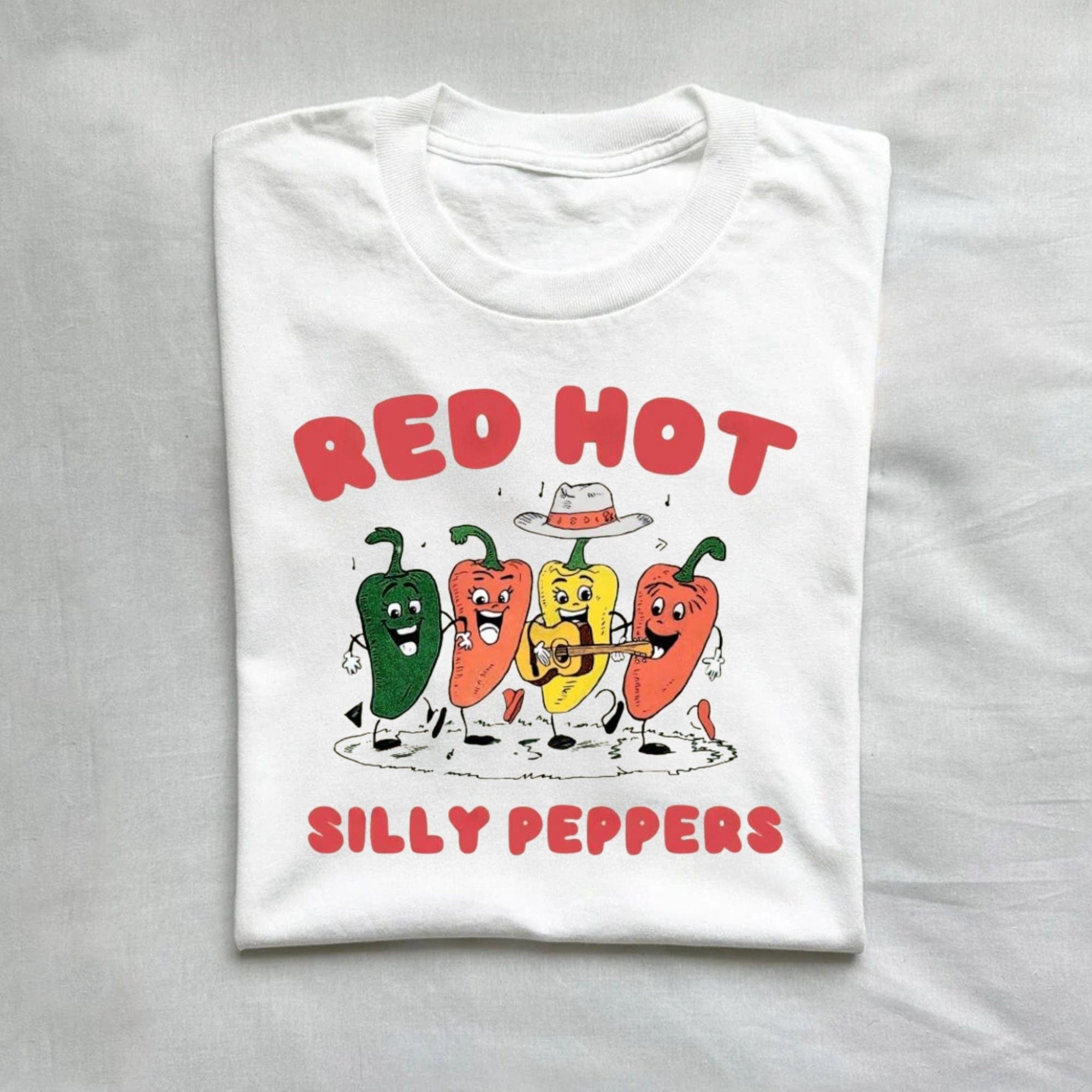 Red Hot Silly Peppers T-Shirt product image 2