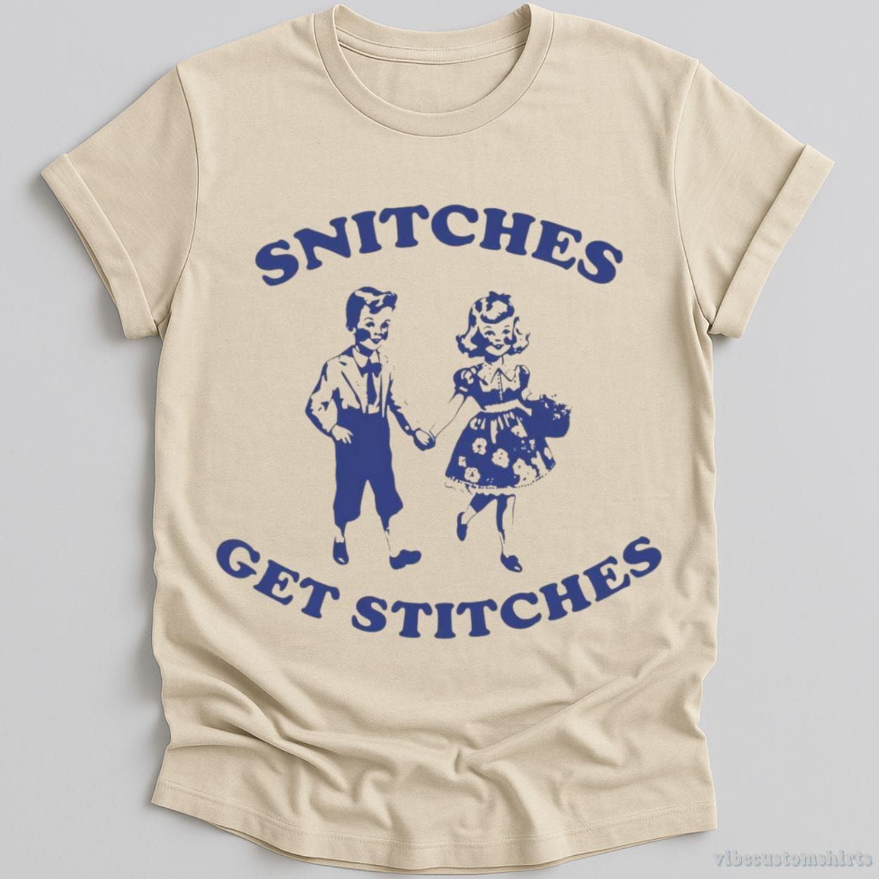 Vintage Snitches Get Stitches Shirt product image 2